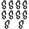 10 Pcs Electrical Marine Shore Power Cable Clips, S Style