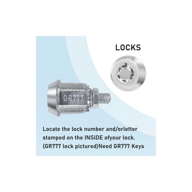 Zfegto GR777 Washer Dryer Machine Key for Greenwald Speed Queen