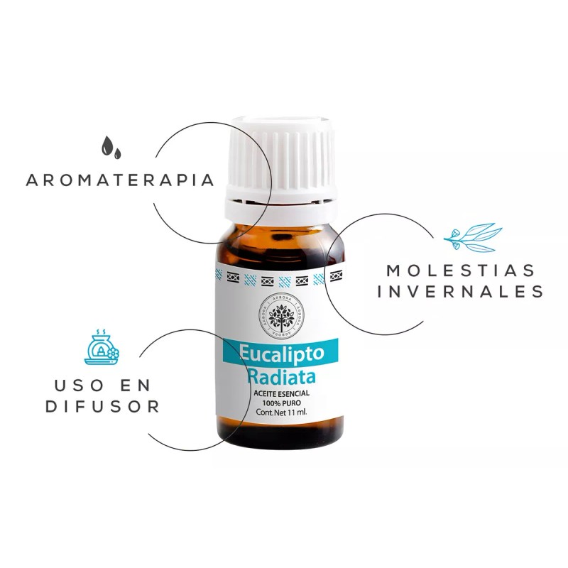 Árbora Eucalipto Aromaterapia Aceite Esencial 100% Puro Certificado