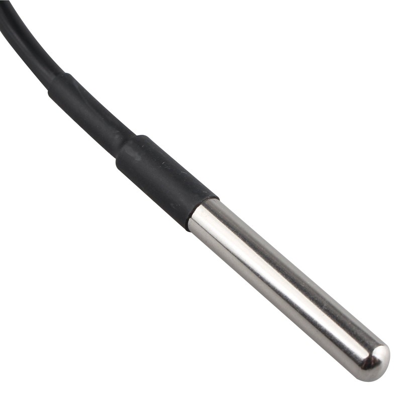 HALJIA Waterproof Temperature Sensor Probe DS18B20-55 °c to +125 °c