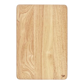 Tala Large Rectangular Chopping Board, Premium Food Grade Hevea Wood, Ideal for Food Preparation, Cutting, Chopping and Serving All Foods, Measures 41x28x1.5cm