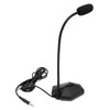 TAIDU USB Desktop Microphone 3.5mm Plug Play Computer Microphone with