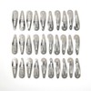 Prym Quilting Clips, Silver, Lot de 30