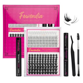 US Local Stock Lash Cluster Kit C D Curl Eyelash Clusters Ultra Thin Band Natural Volume Cluster Lashes KitFalse Eyelashes Style: Natural, length: Mix, color: Black, package: Lavish Inspired 090