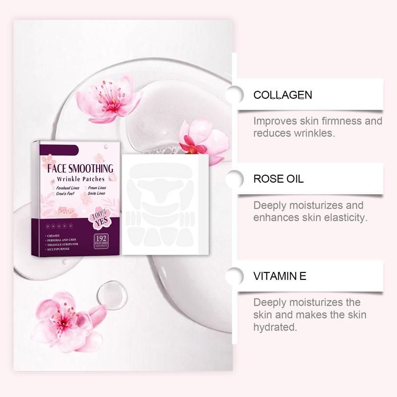 Smoothing Wrinkle Facial Patches