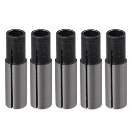 CNC Engraving Bit Router Adapter Convert 1/4 to 1/8 for Engraving Machine Tool (Pack of 5) by ZJIA
