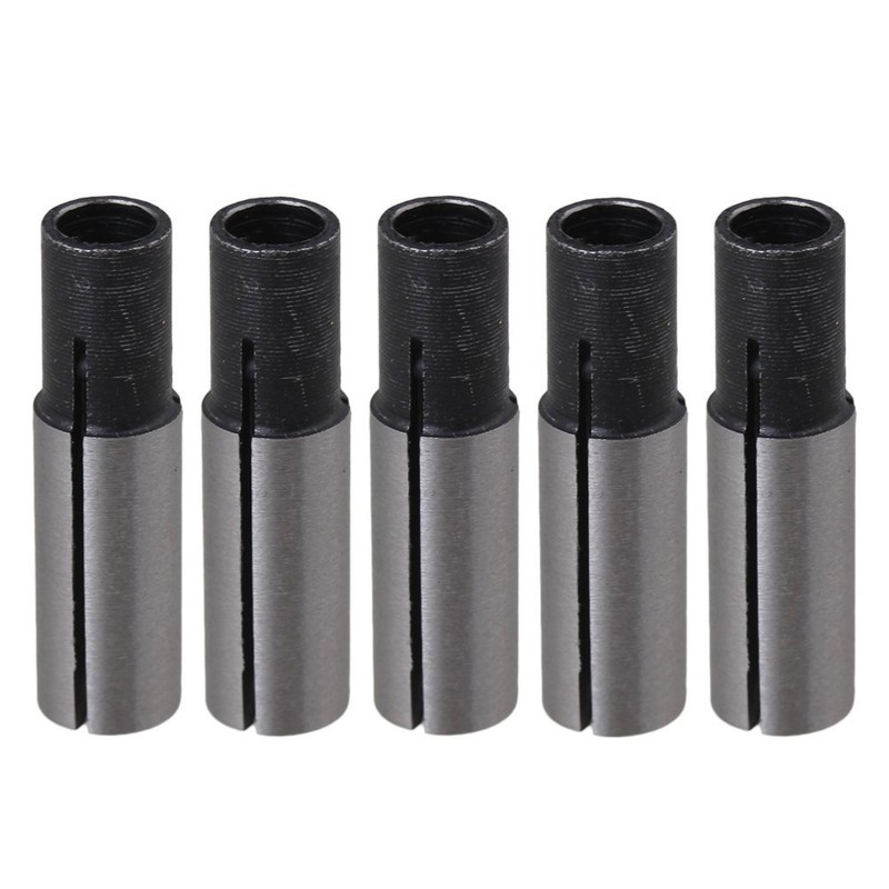 CNC Engraving Bit Router Adapter Convert 1/4 to 1/8 for