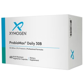 XYMOGEN ProbioMax Daily 30B - Vegetarian, Dairy & Gluten Free Probiotics for Digestive Health - Women's & Men's Probiotic Nutritional Supplements - Formerly ProbioMax Daily DF (60 Capsules)