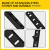 6 Pcs 36 Inch Shelf Pilaster Adjustable Shelf Brackets Stainless