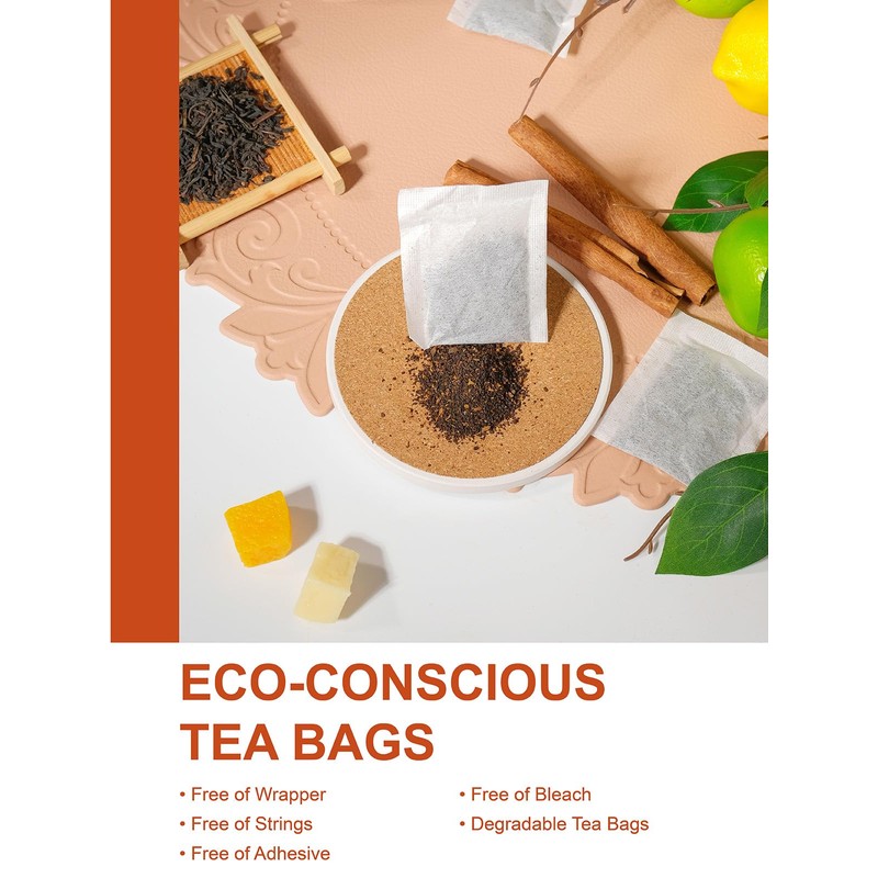 TeeLux Decaf Hot Cinnamon Black Tea, Decaffeinated Black Tea with