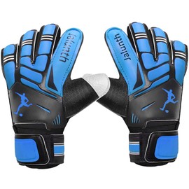 Jalunth Fingersave Goalkeeper Gloves Children Adults Men Women Goalkeeper Football Gloves Finger Protection Boys Girls Men Football Gloves with Non-Slip Latex
