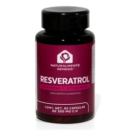 Naturalmente Genesis Resveratrol Vitamina C Sin Sabor