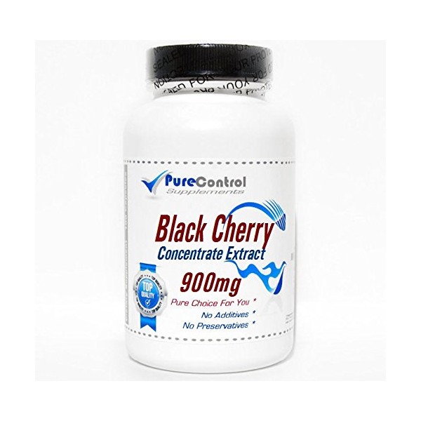 Black Cherry Concentrate Extract 900mg // 180 Capsules // Pure