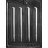 Grandmama's Goodies AO155 Plain Pretzel Chocolate Candy Making Mold