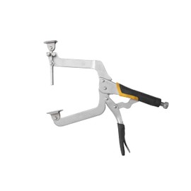 Pocket Hole Clamp 14 Inch (355mm) Right Angle Clamp Corner Clamp Tools, Pocket Hole Clamp C-Clamp 2 Ways to Use for Woodworking and Pocket Hole Joinery (1-pack)