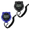 2pcs Digital Sports Stopwatch Timer Stopwatch Large Display Interval Training