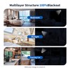 AIFOTO Graphene Thermal Blackout Curtains ，Blackout Window Cover 100% Light