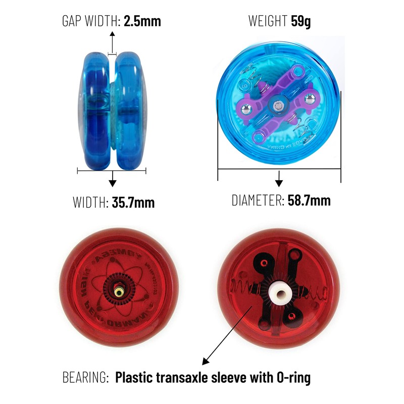 Yomega The Original Brain - Professional Yoyo for Kids and