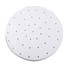 Steamer Paper, 200 Sheets Diameter of 12.6 Inch White Food