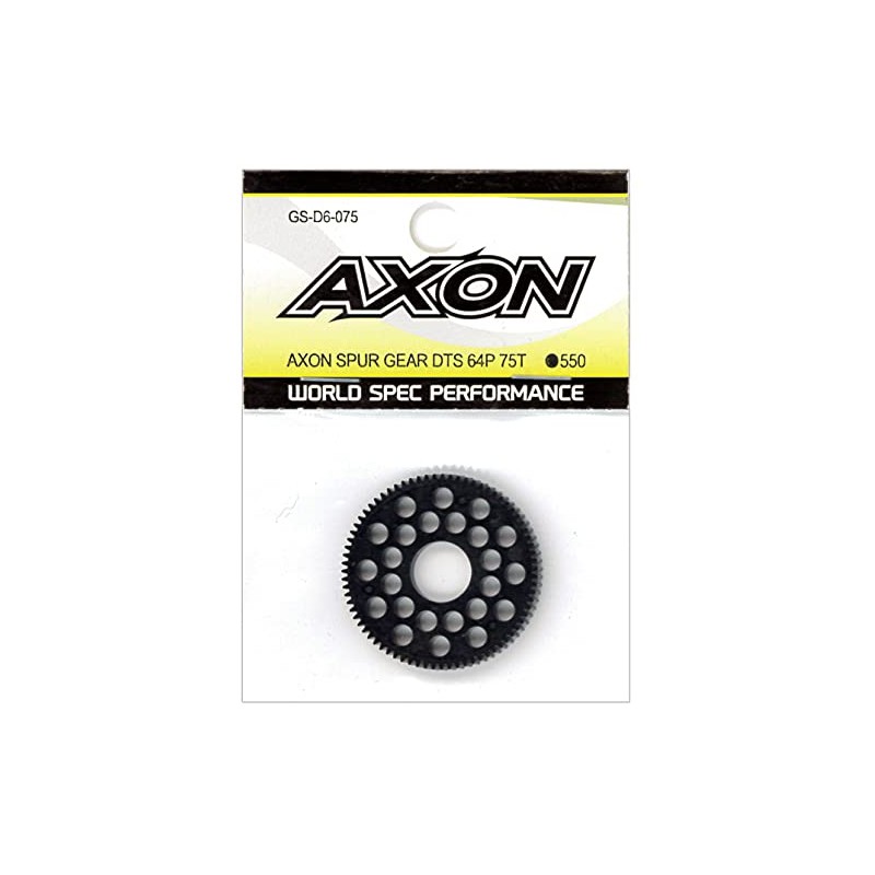 AXON SPUR GEAR DTS 64P 75T GS-D6-075