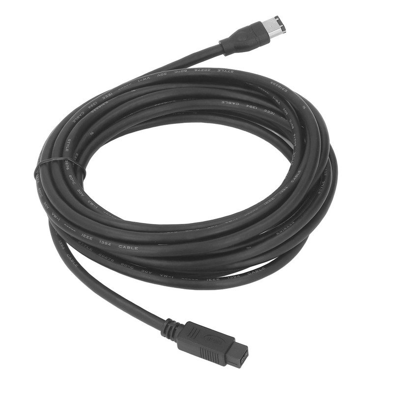IEEE 1394 Firewire Cable 800Mbps 14.8ft Long Plug and Play