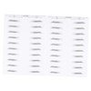 Beavorty Sets Men's Eyebrow Sticker Kit Realistic Simulation Brow Tint