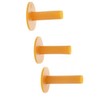 LL-Golf ® Set of 3 golf rubber range tees/rubber tees