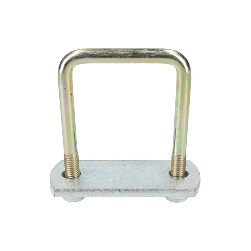 2 Pack M10 60mm x 90mm U-Bolt N-Bolt with Plates