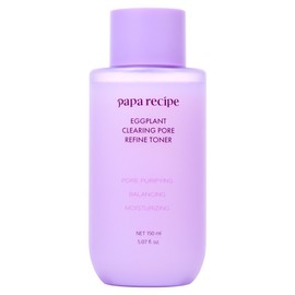 Papa Recipe Eggplant Clearing Triple Pore Refine Toner, 1 Count, 150ml / 파파레서피 가지 클리어링 3중 모공 리파인 토너, 1개, 150ml