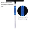 WINTOWIN 3/8" Spinner T-Handle Wrench,3/8-Inch Drive T Handle Socket Driver,13”