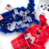 Amer-Ice Ice Cube Tray, USA Ice Cube Tray with State