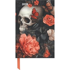 Skull 2026 - Diary - Buchkalender - Taschenkalender - 10x15: Magneto Diary