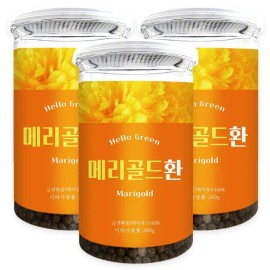 hello green 헬로우그린 메리골드환 300gX3(통) 총900g 헤마토코쿠스 함유