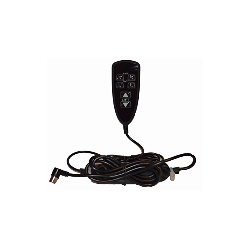 Catnapper Power Lift 6 Button Hand Control for Back, Foot,