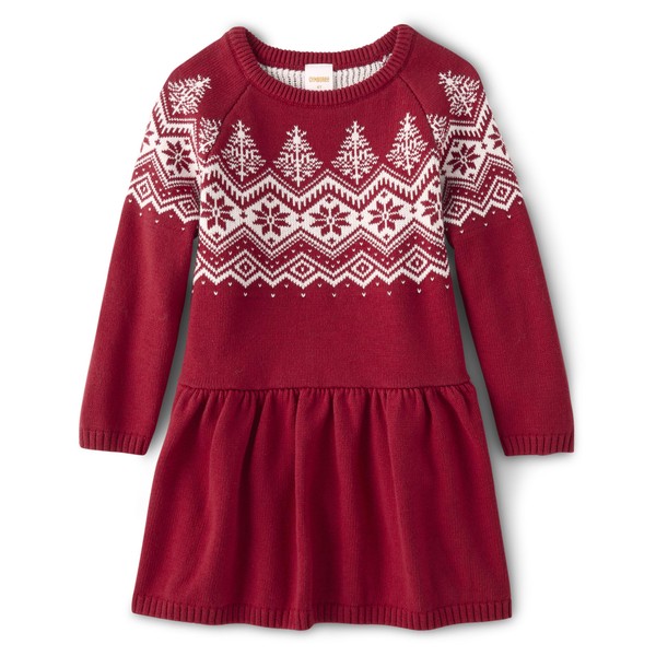 Gymboree,and Toddler Christmas Holiday Dresses,Royal Red Sweater,6