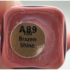 ESTEE lauder kissable lip shine #Brazen_Shine 0.16oz (LOT OF 2)