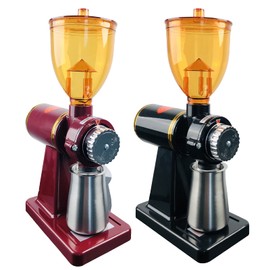 YIYIBYUS 180W Automatic Coffee Grinder Electric Milling Machine for Beans Nuts Spice,110V Commercial&Home Milling Machine 180W Grinding Machine for Beans Nuts Spice Automatic Burr Grinder (Black)