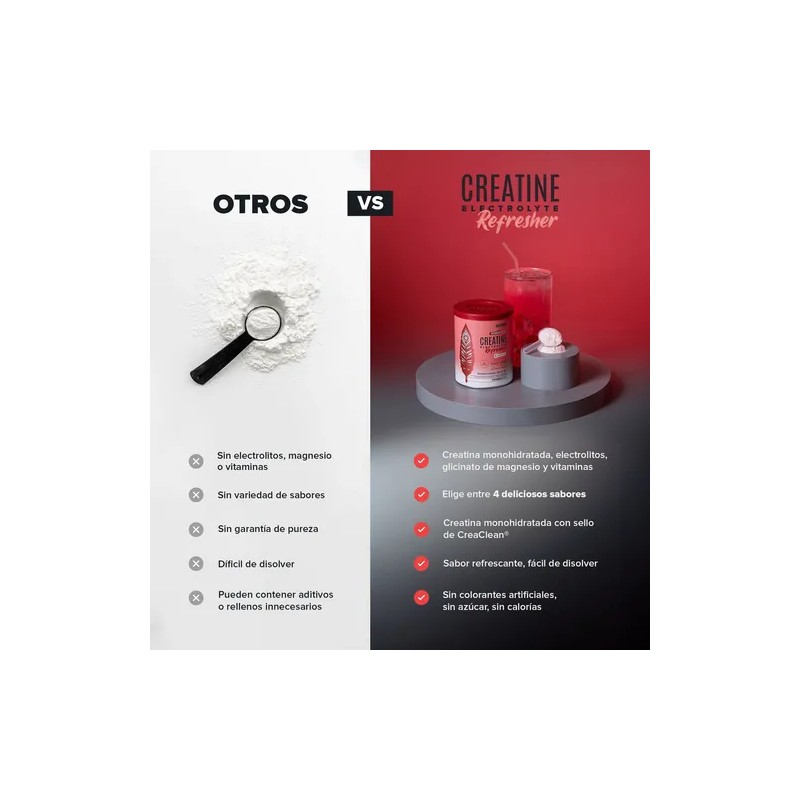 Birdman Creatine Refresher | Creatina Monohidratada con Electrolitos, Magnesio y