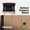 KMMOTORS Foldable Hanging Car Trash Can, Bag, bin, Vegan Leather