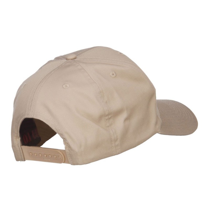 e4Hats.com US Route 66 Embroidered Cap - Khaki OSFM