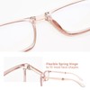 OPTOFENDY Folding Reading Glasses for Women Men, Lightweight Spring Hinge
