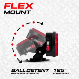 Master Tailgaters Wireless Pivot Tow Lights with Battery | Multi Functional Signal Lights | Sturdy Magnetic Mount | 4 Pin Flat Connection with USB