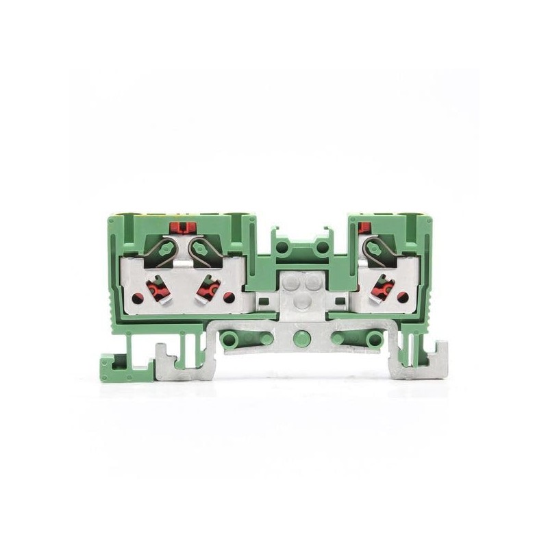 Toyo Giken VTZ Series Rail Type Terminal Block 1:2 Wire