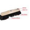 EUROHOME Natural Wood Room Broom with Horsehair - Broom Head