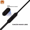 Maíz 4pz Audifonos Alambricos In-ear Jack 3.5mm Manos Libres Pc
