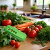 Green Leaf Herb Stripper,Vegetable Herb Eliminator Comb Kitchen Herb Leaf