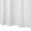 YISURE Cotton Fabric Shower Curtains, Extra Long 72x84 Inch All