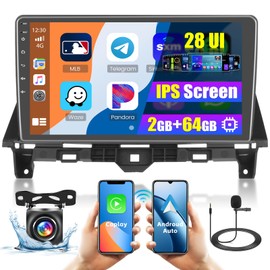 Roinvou [2G+64G] Upgrade Radio for Honda Accord 8th 2008-2013 with Wireless Carplay/Android Auto, 10.1 Inch Android 13 IPS Touch Screen Car Stereo, Bluetooth, GPS Navi, WiFi, SWC, 28UI, DSP