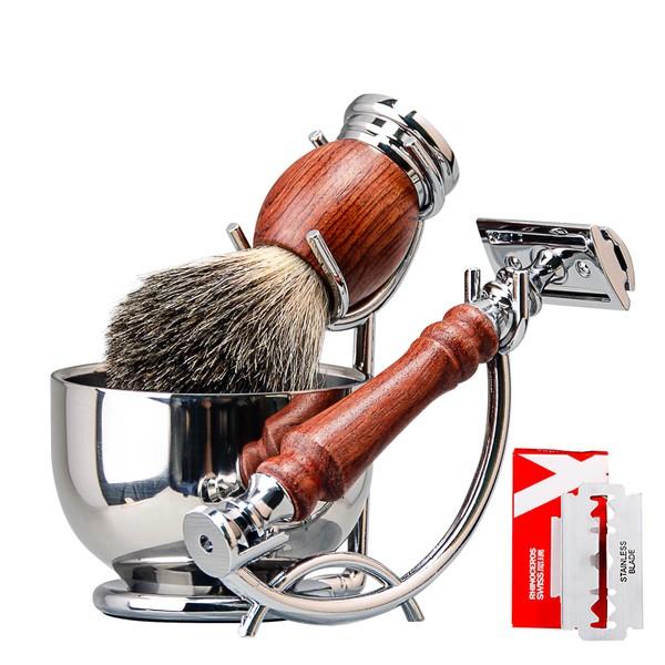 Danweix Men's Shaving & Grooming Set, Danweix Badger Hair Shaving