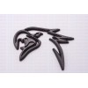 SPEED ZONE Matte Black HELLHAWK Fits Jeep TrackHawk Grand Cherokee